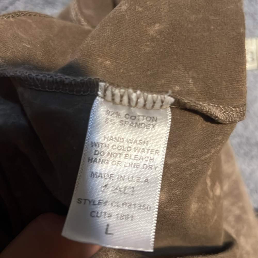 Blue Buttercup Mineral Dye Flare Pants View 4